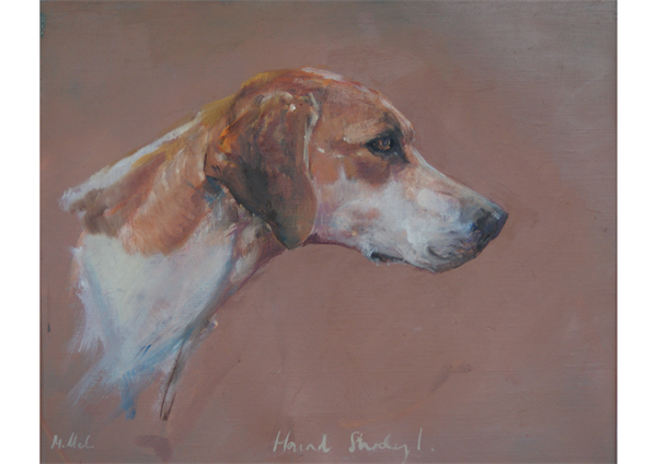 Hound Study - Notelet