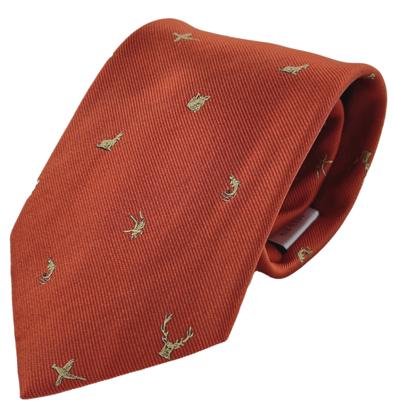 Silk Tie - Limited Edition Orange