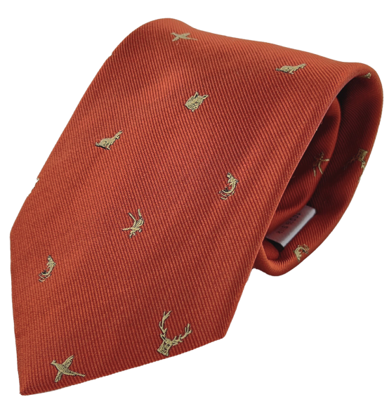 Silk Tie - Limited Edition Orange