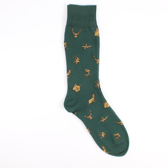 Corgi Green Socks